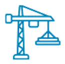 Construction materials and equipment icon
